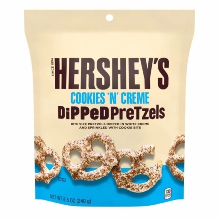 

Ready Hershey's Hersheys Hershey Dipped Pretzels Chocolate Pretzel Cokelat