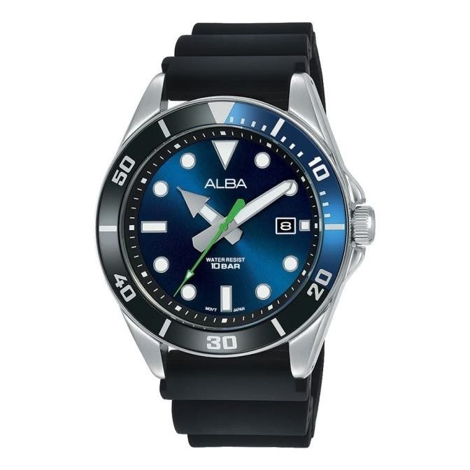 Jam Tangan Alba Pria Ag8K17 Ag8K17X1 Original Bergaransi 1 Tahun