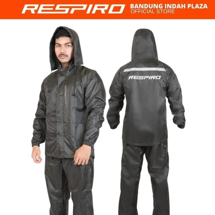 Respiro Defender Raincoat - Jas Hujan Motor Pria Wanita Rainsuit