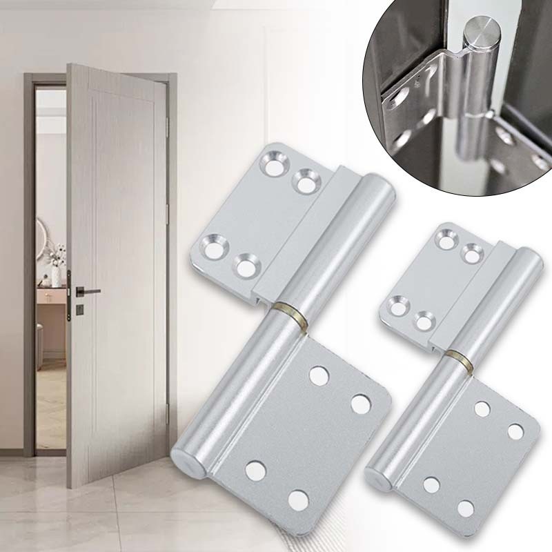 Engsel Pintu Dan Jendela Engsel Pintu Bahan Paduan Aluminium Engsel Pintu Jendela Perak Dapat Dilepa