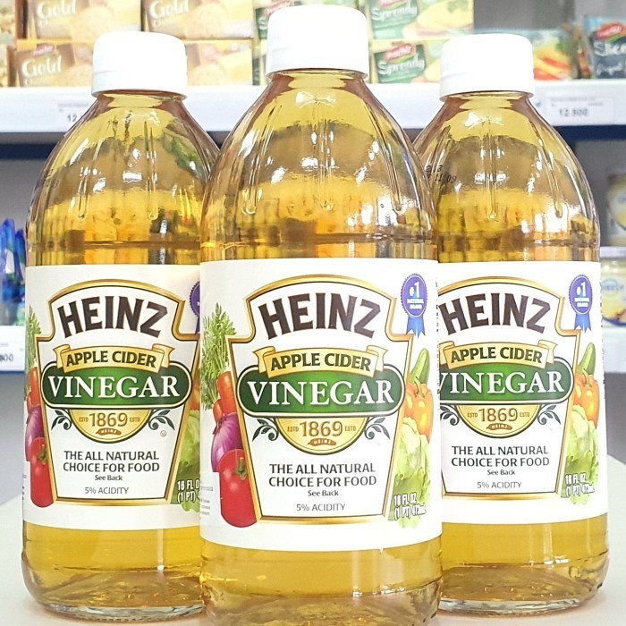 

Sale Heinz Apple Cider Vinegar / Cuka Apel Heinz 473 Ml