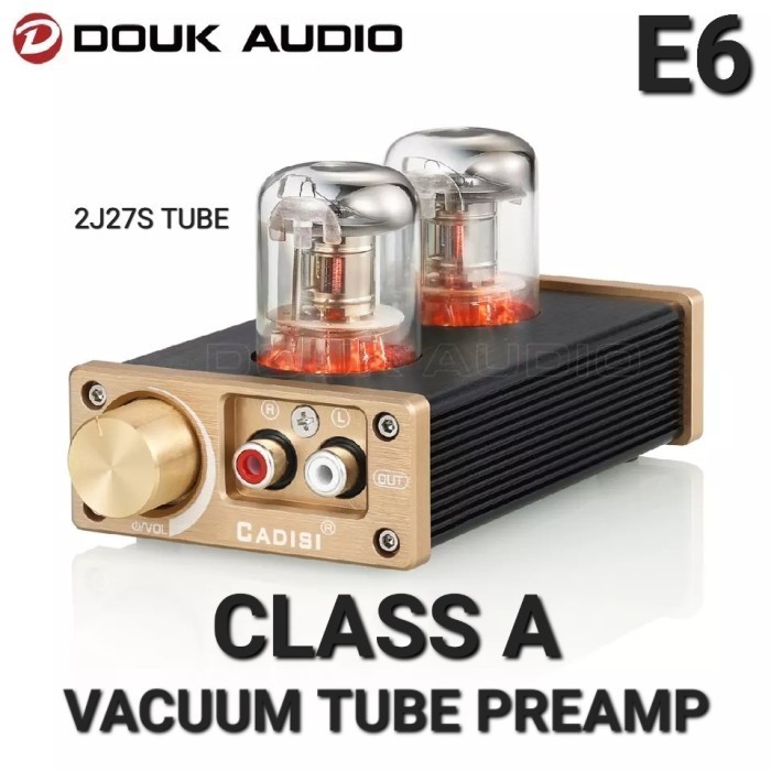 Nobsound E6 Direct Heated Vacuum Tube Preamp Class A Stereo  Ready