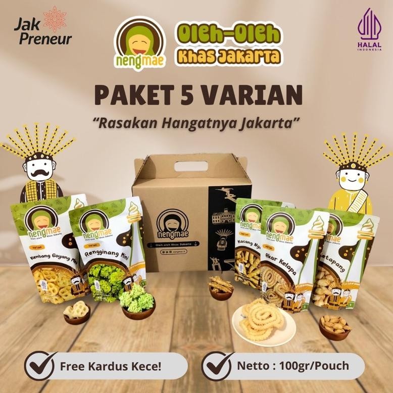 

Murah Paket Oleh Oleh Khas Jakarta | Neng Mae BisaCod