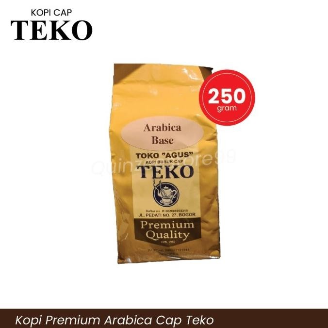 

Kopi Cap Teko Premium Arabica Base (Kopi Lokal Bogor)