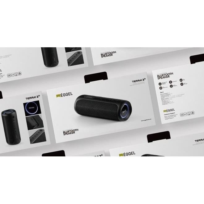 Eggel Terra 3 Plus 3Eq / Terra 3+ 3Eq Waterproof Bluetooth Speaker Rgb Tokosylvia