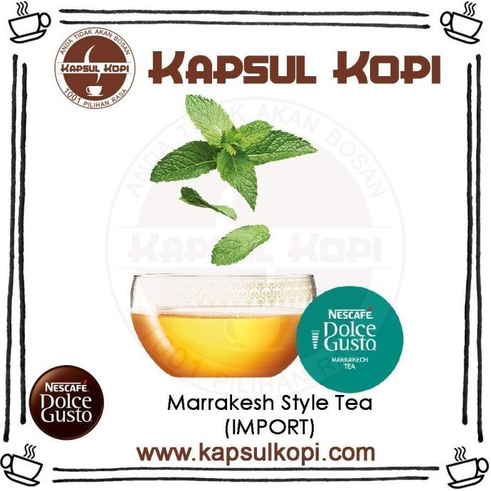 

Paket 8Kapsul Marrakesh Style Tea Impor Kapsulkopi Nescafe Dolce Gusto