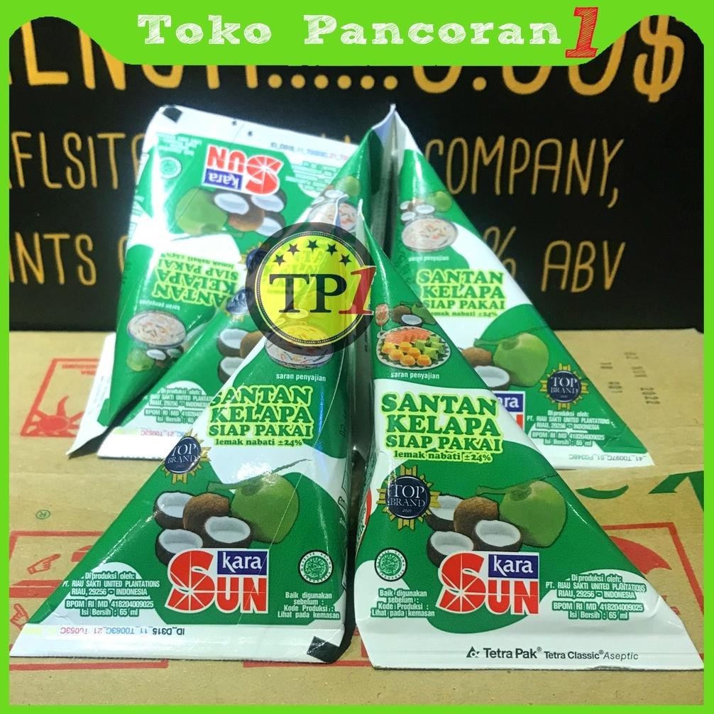 

Sun Kara Santan Kelapa Krucut Kerucut 65ml /A606