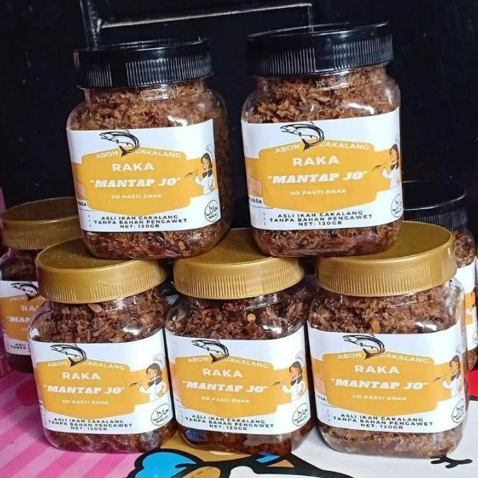 

abon ikan Cakalang khas Manado di jamin enak mantap jo H32T