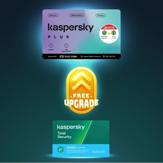 Kaspersky Plus - 3 Device 1 Year/kaspersky Plus Total Security 3User