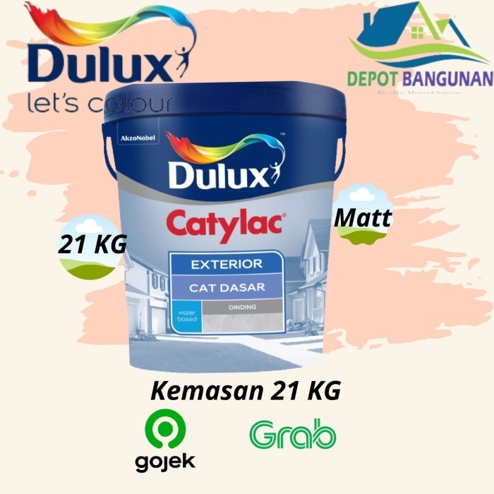 Cat Dasar Tembok Alkali Sealer Cat Dasar Dulux Catylac Exterior 20.Kg