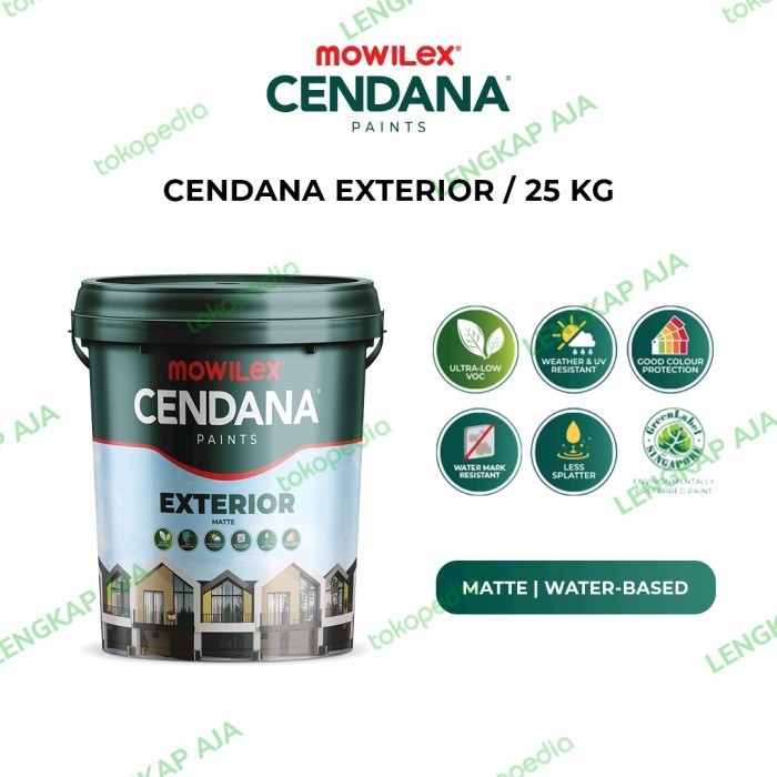 Cat Mowilex Cendana Exterior 25 Kg - Warna Tinting