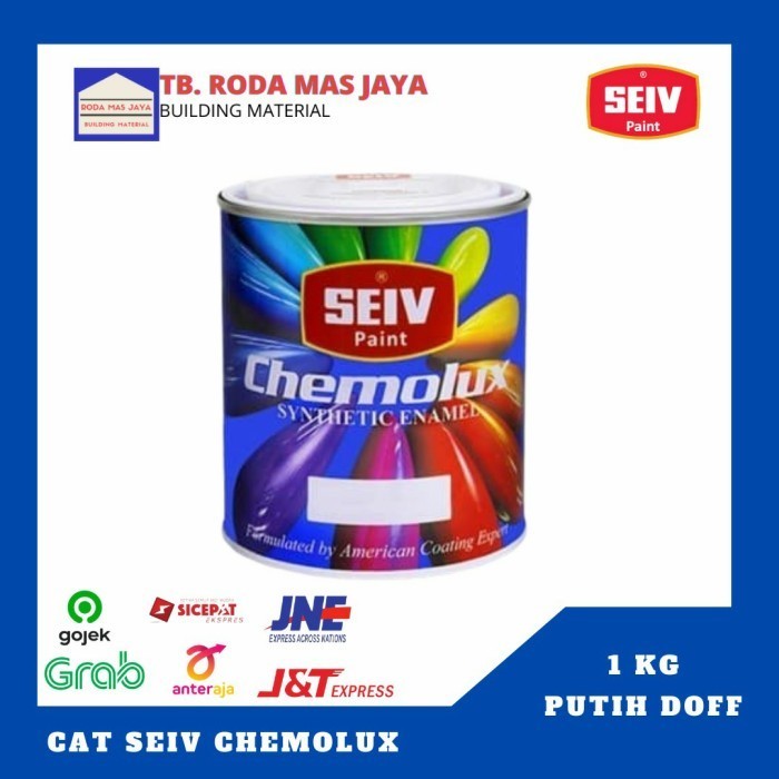 Cat Kayu/Cat Besi/Seiv Chemolux Super White/Putih Doff