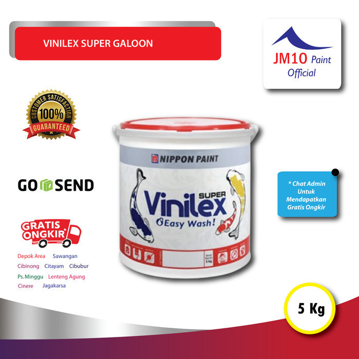 Nippon Paint Vinilex Super (Galon 5Kg)
