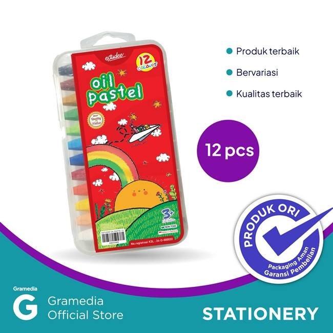 

Gramedia - Estudee Oil Pastel 12