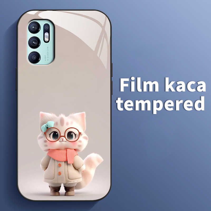 Casing Hp Untuk OPPO Reno 6 4G Reno 6Z 5G Reno 5 5G Reno 5K Find X3 Lite Reno 4 A91 Reno 3 F15 Reno 
