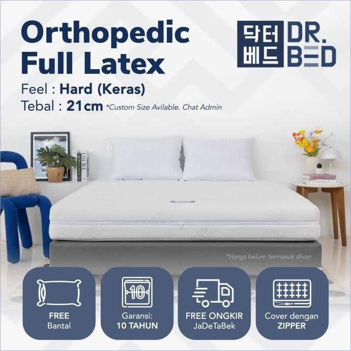 Kasur Orthopedic Latex Ortho DR.BED uk. 180x200 ,