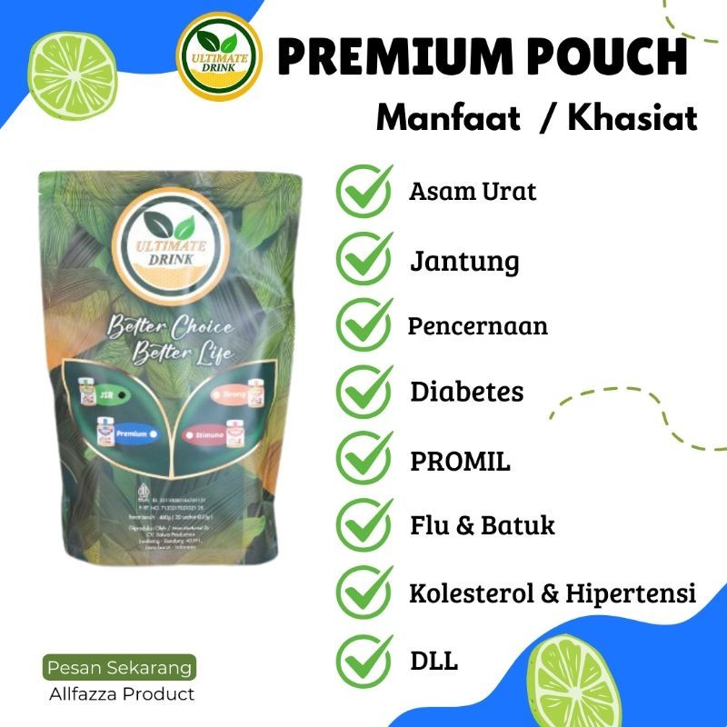 

Ultimate Drink Premium Pouch 20 Sachet