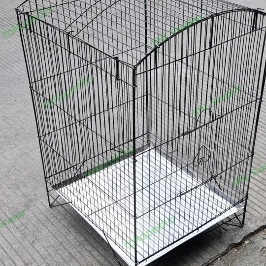 Sangkar Kotak Besi Gantung Kandang Burung Kotak Besi Lipat Gantung