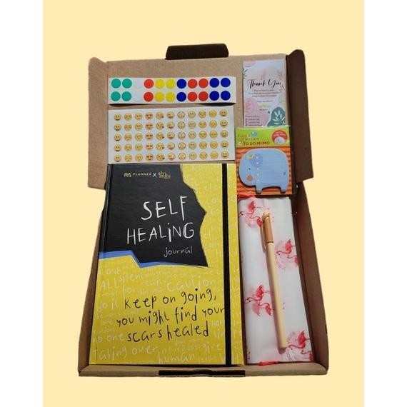 

BACK TO SCHOOL SELF HEALING JOURNAL BY RA PLANNER X ALVI ARDHI + FREE JOURNAL KIT PACKING BOX