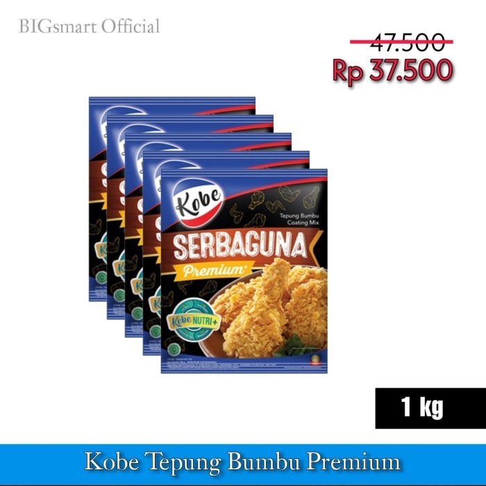 

Kobe Tepung Bumbu Serbaguna Nutri+ 1 Kg