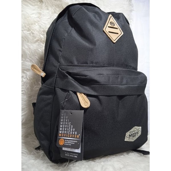 Tas Gendong Pria - Tas Sekolah Laki-Laki - Tas Gendong Polos - Tas Backpack Hitam - Tas Kuliah Toko