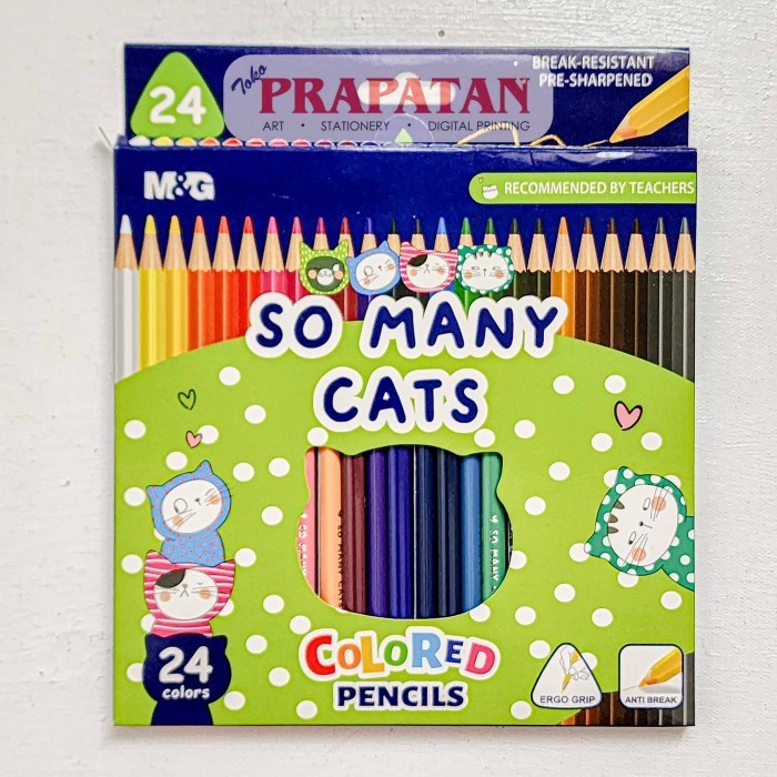 

M&G So Many Cats Pensil Warna AWP343A Color Pencil