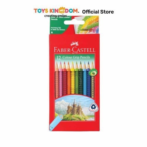 

Toys Kingdom Set 12 Pcs Pensil Warna Grip 116252