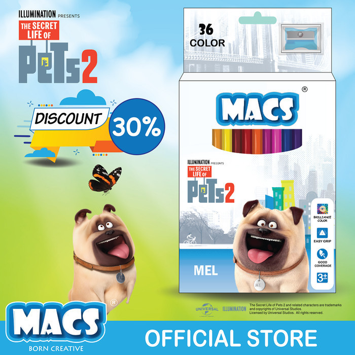 

The Secret Life Of Pets 2 - Mel 36 colors