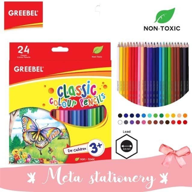

Pensil Warna Classic 24 warna