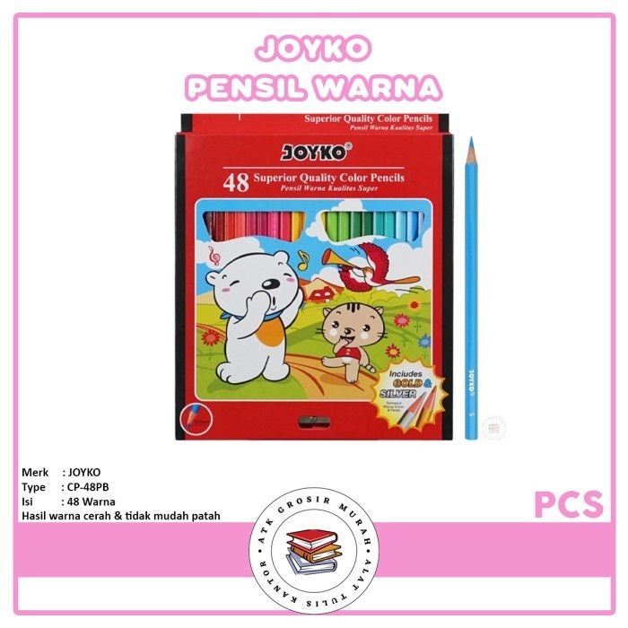

Pensil Warna CP-48PB / Panjang
