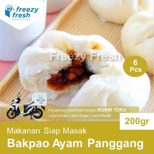 

BAKPAO AYAM PANGGANG (ISI 6PCS)