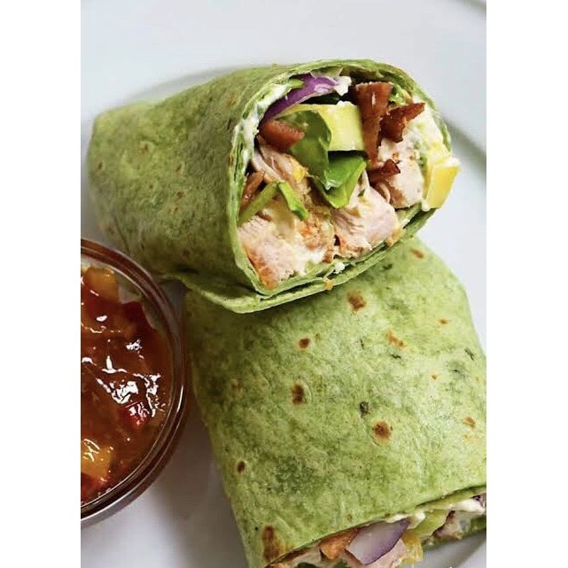 

KEBAB / BURITTO WRAP - CILANTRO FLOUR TORTILLA (25 CM) (GREEN) FROZEN