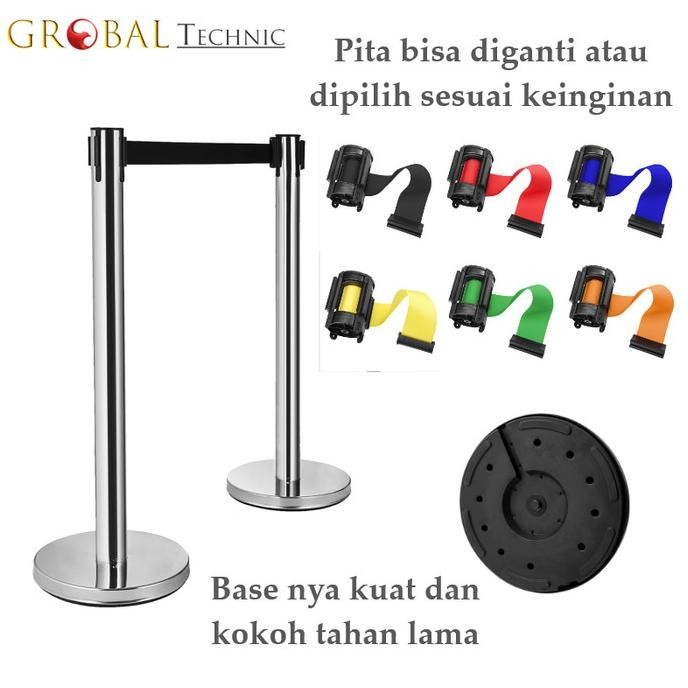 

TIANG PEMBATAS ANTRIAN STAINLESS