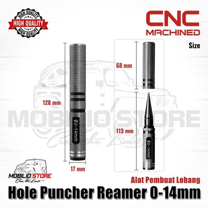 

Alat Pembuat Lubang Hole Puncher Reamer 0 - 14 mm Steel Metal RC Cars