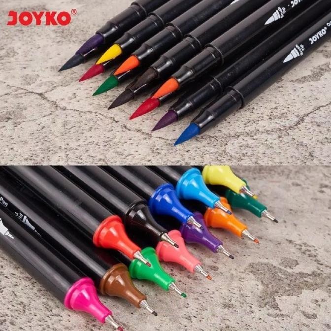 

Color Brush / Pen Pena Kuas Warna Joyko CLP-13 12 Warna Color
