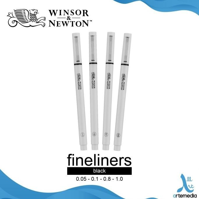 

Drawing Pen Winsor & Newton Fineliner Black Color