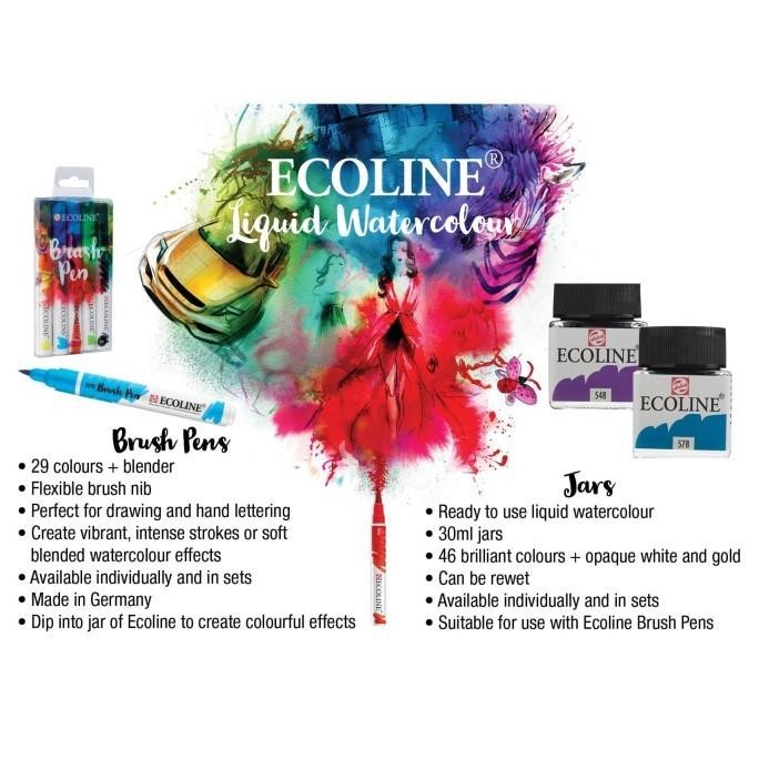 

royal talens ecoline watercolor brush pen