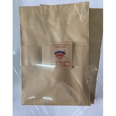 

Airmail Amplop Coklat Folio