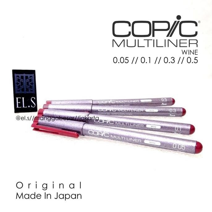 

Copic Multiliner Wine