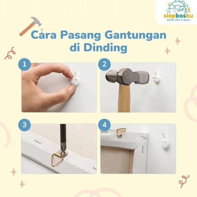 

PAINT BY NUMBER 20x30 CM AESTHETIC KIT KANVAS LUKIS PEMANDANGAN - 2