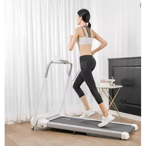 OVICX Smart Run Fitness Treadmill Motorized Folding Homeuse Machine - Putih