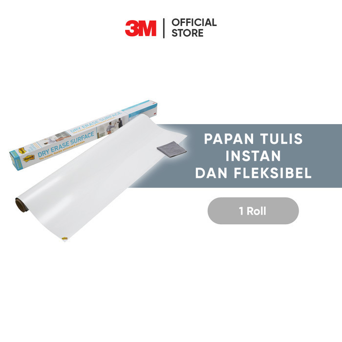 

3M Post-it Dry Erase Surface, Papan Tulis Instan, DEF3x4
