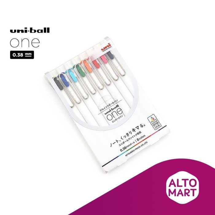 

Uni Ball ONE UMN-S-38 Pen 0.38 mm 8 Color SET Uniball