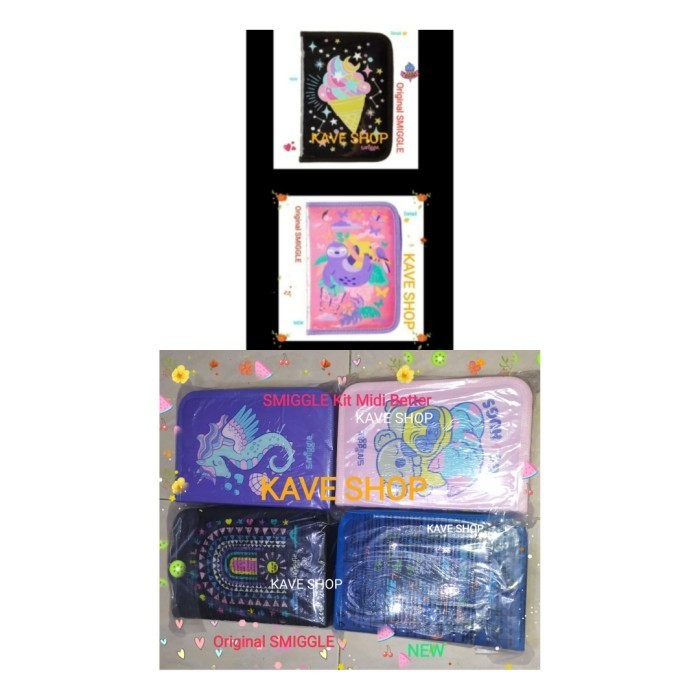 

SMIGGLE Midi Zip Kit Beyond - Original SMIGGLE - 40 pcs -