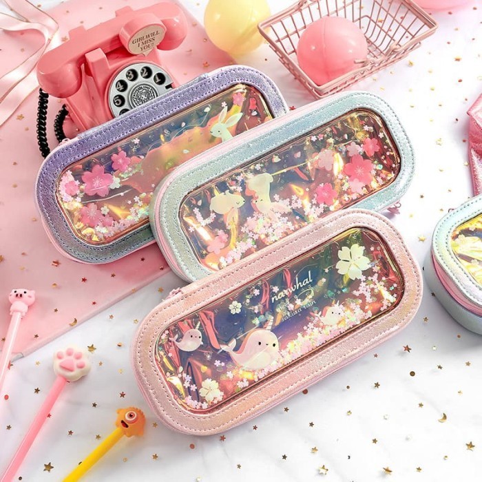 

Tempat Pensil Unik / Pencil Case Bling Bling C