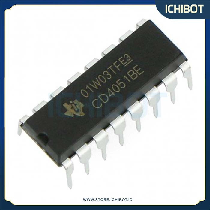 CD4051 CD 4051 CD4051BE 8 Channel Multiplexer Analog Switch