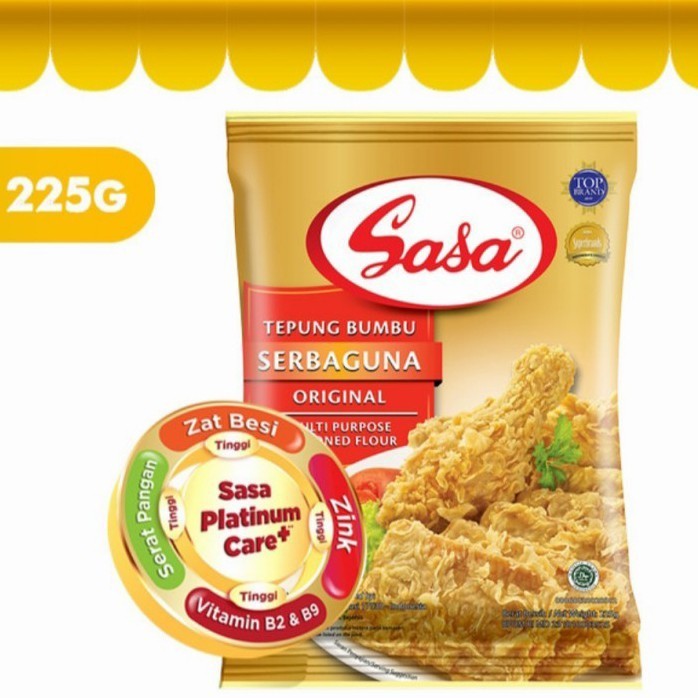 

TEPUNG BUMBU SERBAGUNA SASA ORIGINAL - PISANG GORENG