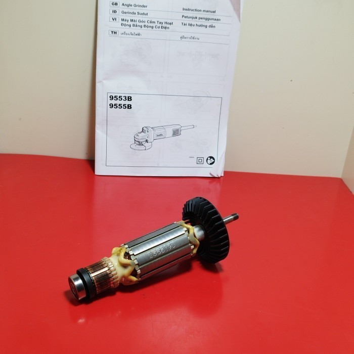 Promo Armature Angker Mesin Gerinda 4" Makita 9553B Rotor 9553 B Asli Ori
