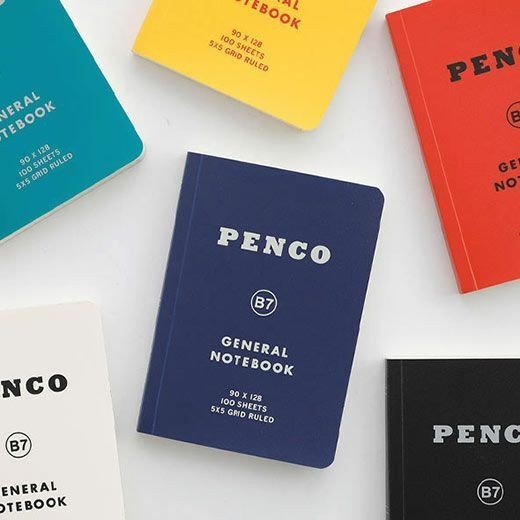 

PENCO Soft Noteok B7, B6 & A7