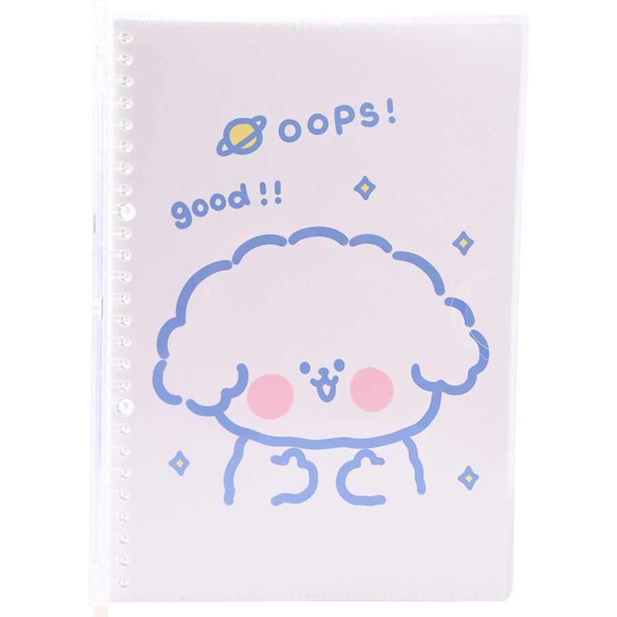 

Rambla - Bunny & Klin Notebook Spiral Motif Karakter Kartun